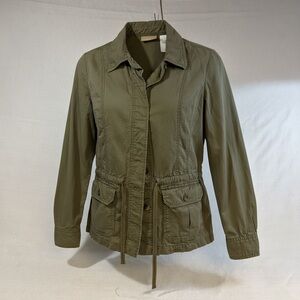 Liz Claiborne Khaki Utility Jacket